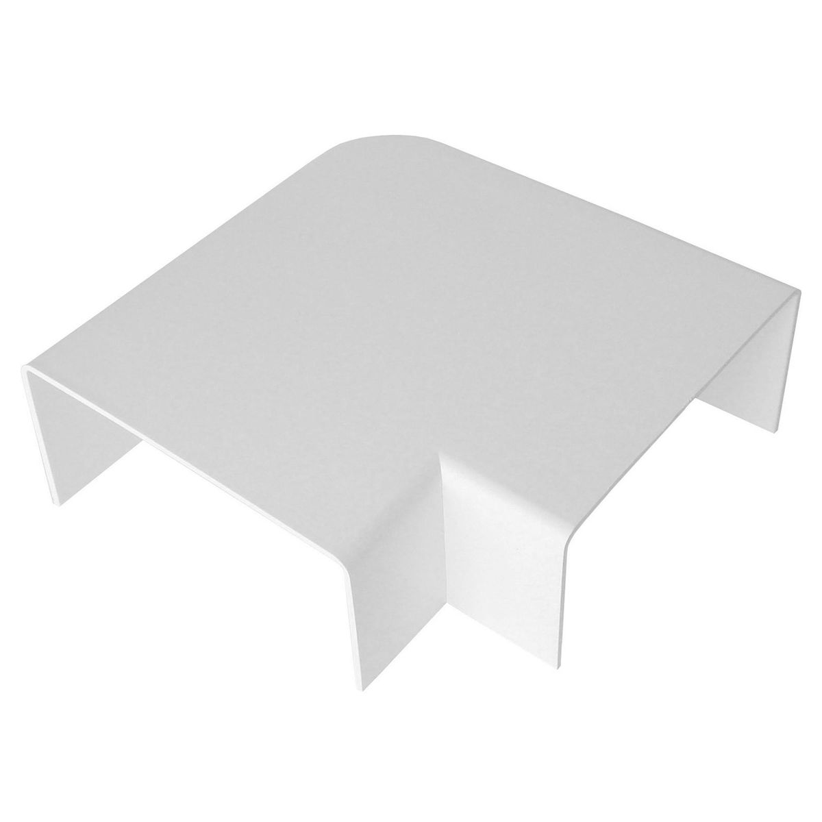 GRANTT - Set de curvas planas 90° para moldura 20x10 mm - 2 Unid.