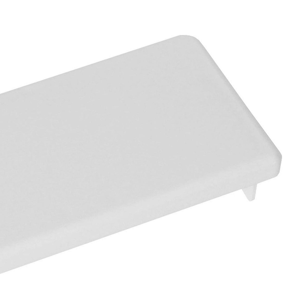 GRANTT - Set de tapas final para moldura 20x10 mm - 2 Unid.