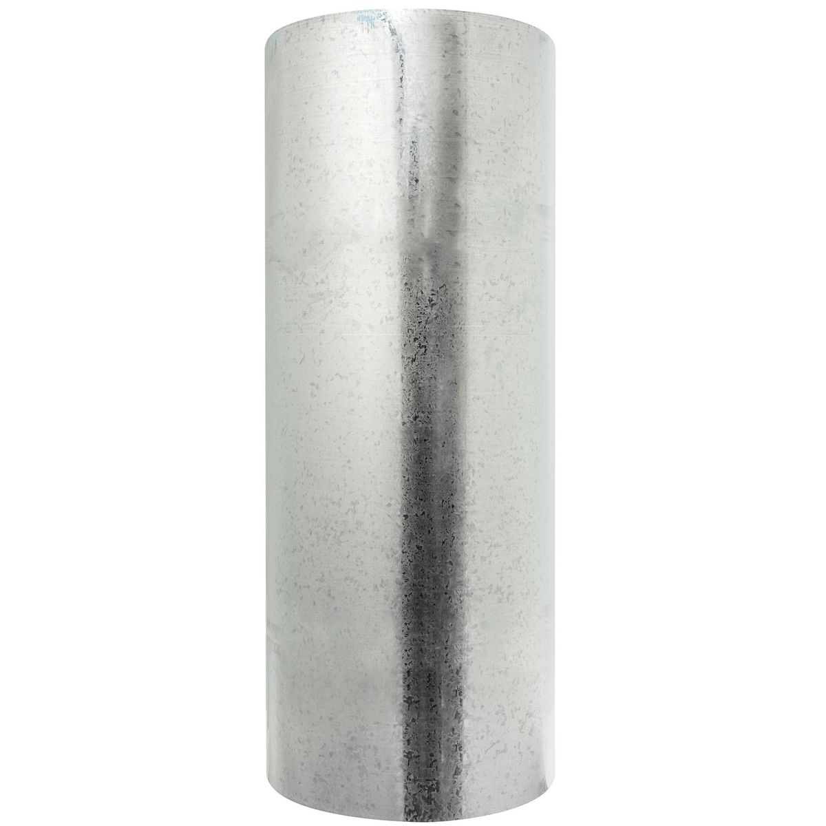 GENERICO - Plancha Acero Galvanizado Liso 0.5 mm 100x200 cm Gris AZM180