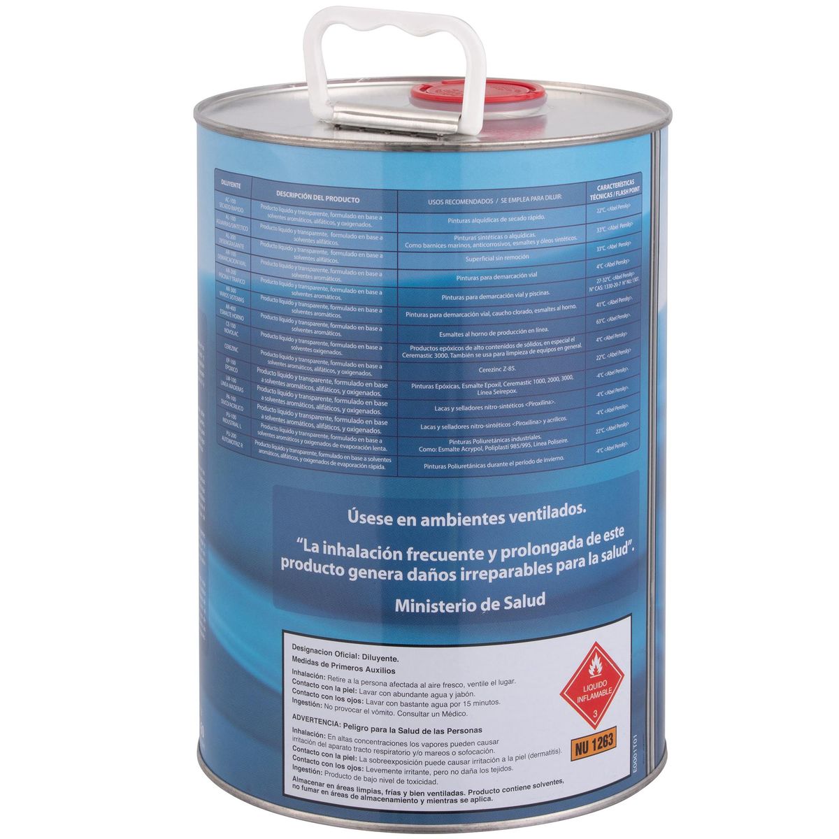 Diluyente para piscinas 1 gl, marca SIPA - Foto 2