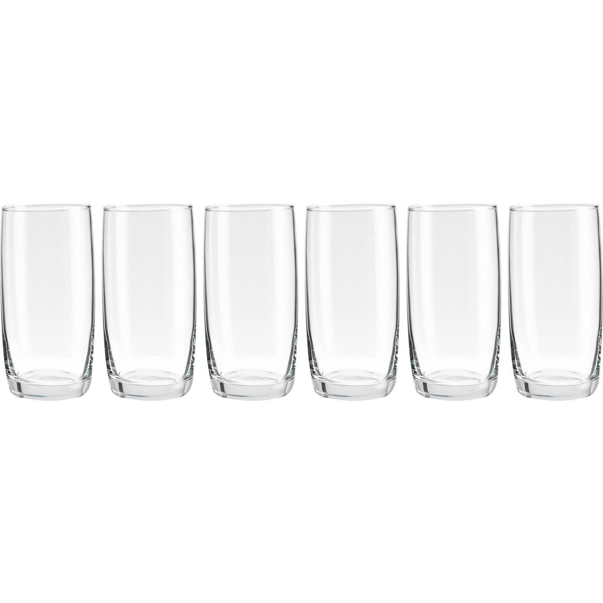 Set 6 Vasos Altos de Vidrio 445 ml Transparente, marca CRISTAR - Foto Principal