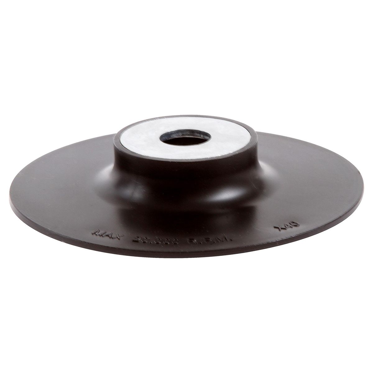 BAUKER - Plato para esmeril 4 1/2" goma