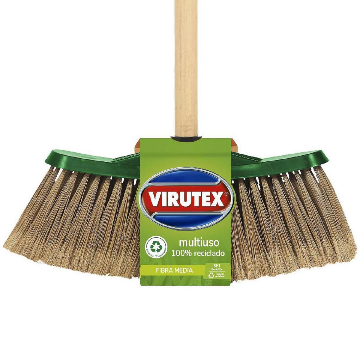 VIRUTEX - Escobillón multiuso 100% reciclado fibra media