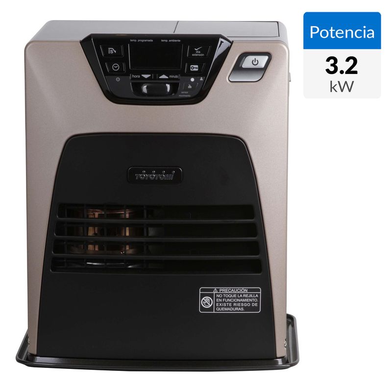 TOYOTOMI - Estufa Parafina LC-33 Warm Silver Gris