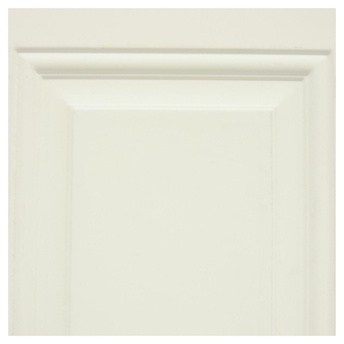 HOLZTEK - Puerta Exterior Acero Media Luna Blanco
