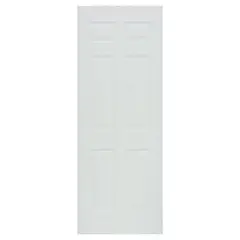 HOLZTEK - Puerta Bostonian Acero C/6 Paneles Blanco