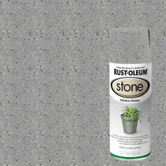 RUST OLEUM - Pintura texturizada en spray piedra 340 ml gris