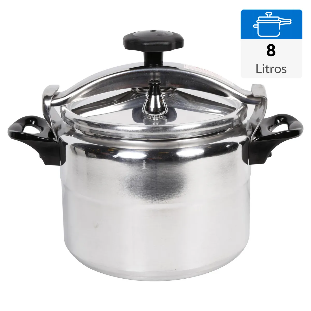 WENS - Olla a Presión 8 Litros Aluminio SERIE 200-A8