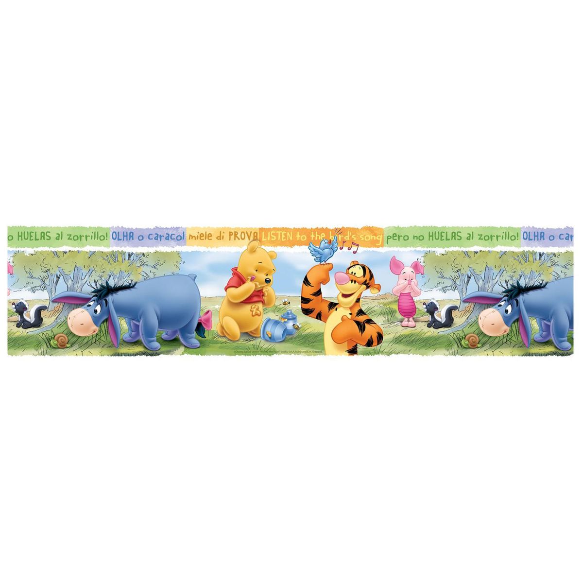 DISNEY - Guarda Mural Winnie Pooh 0,85 m2