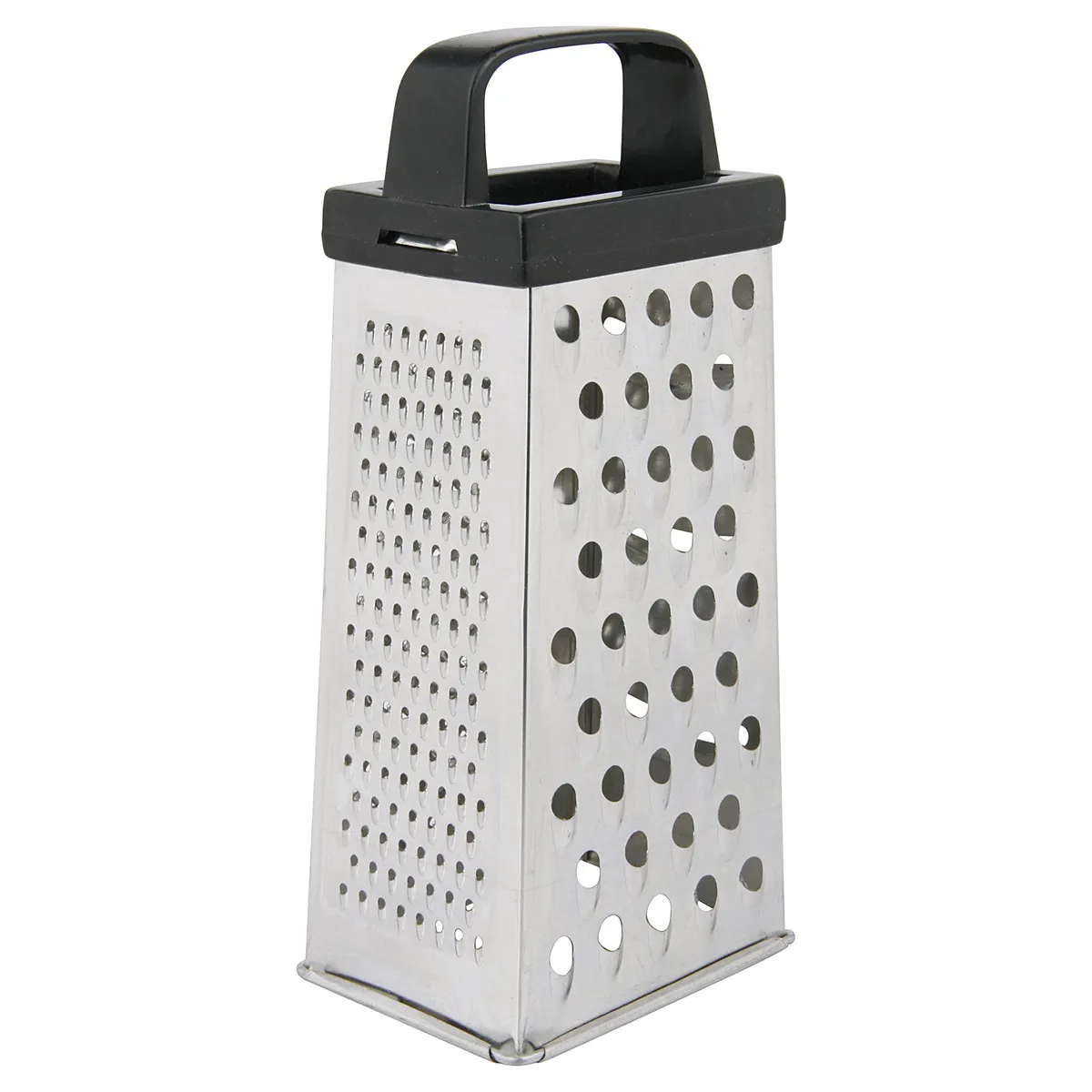 CASA BONITA - Rallador Multiusos Casa Bonita 4 Lados Gris 25 cm