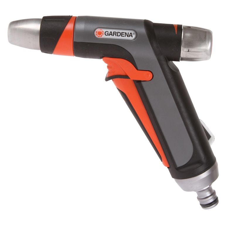 Pistola de riego ajustable de metal