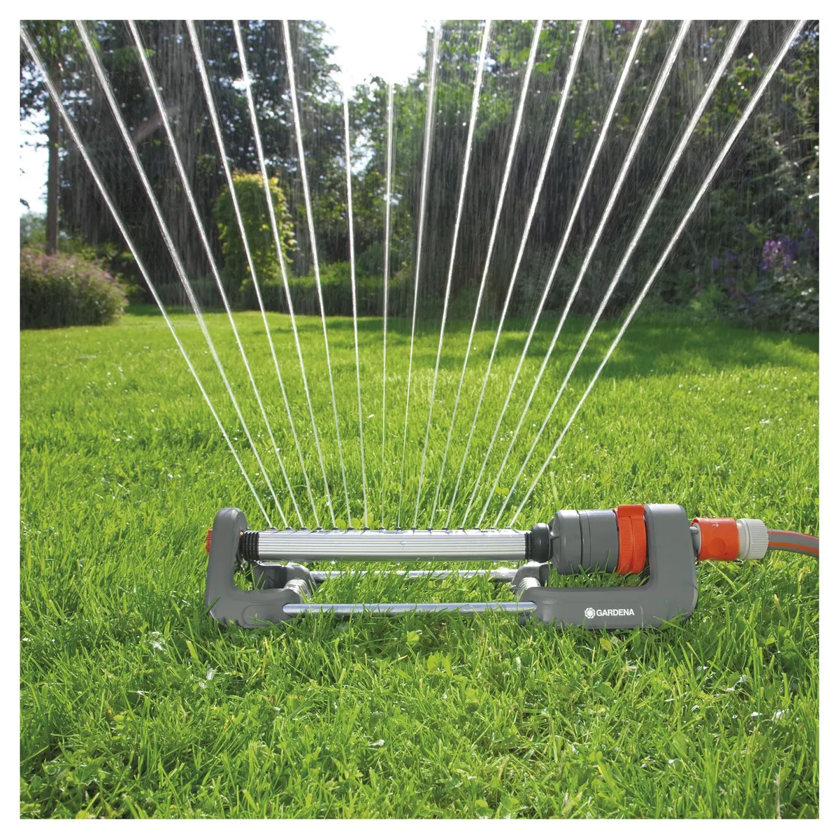 GARDENA - Aspersor de acordeón de plástico