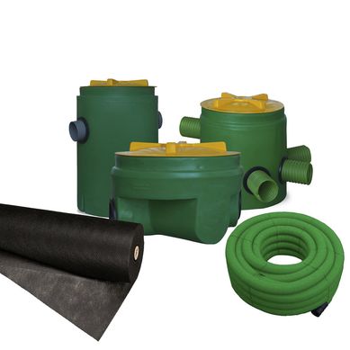 Kit completo para fosa polietileno 2500 l