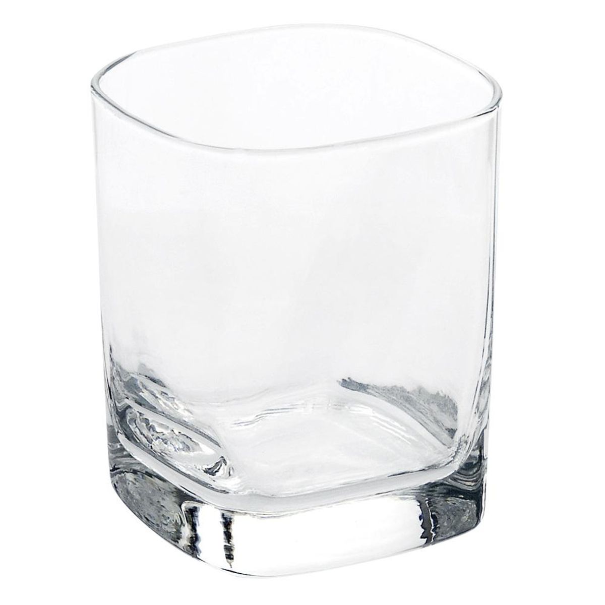 JUST HOME COLLECTION - Set 6 Vasos Bajo de Vidrio 325 ml Transparente