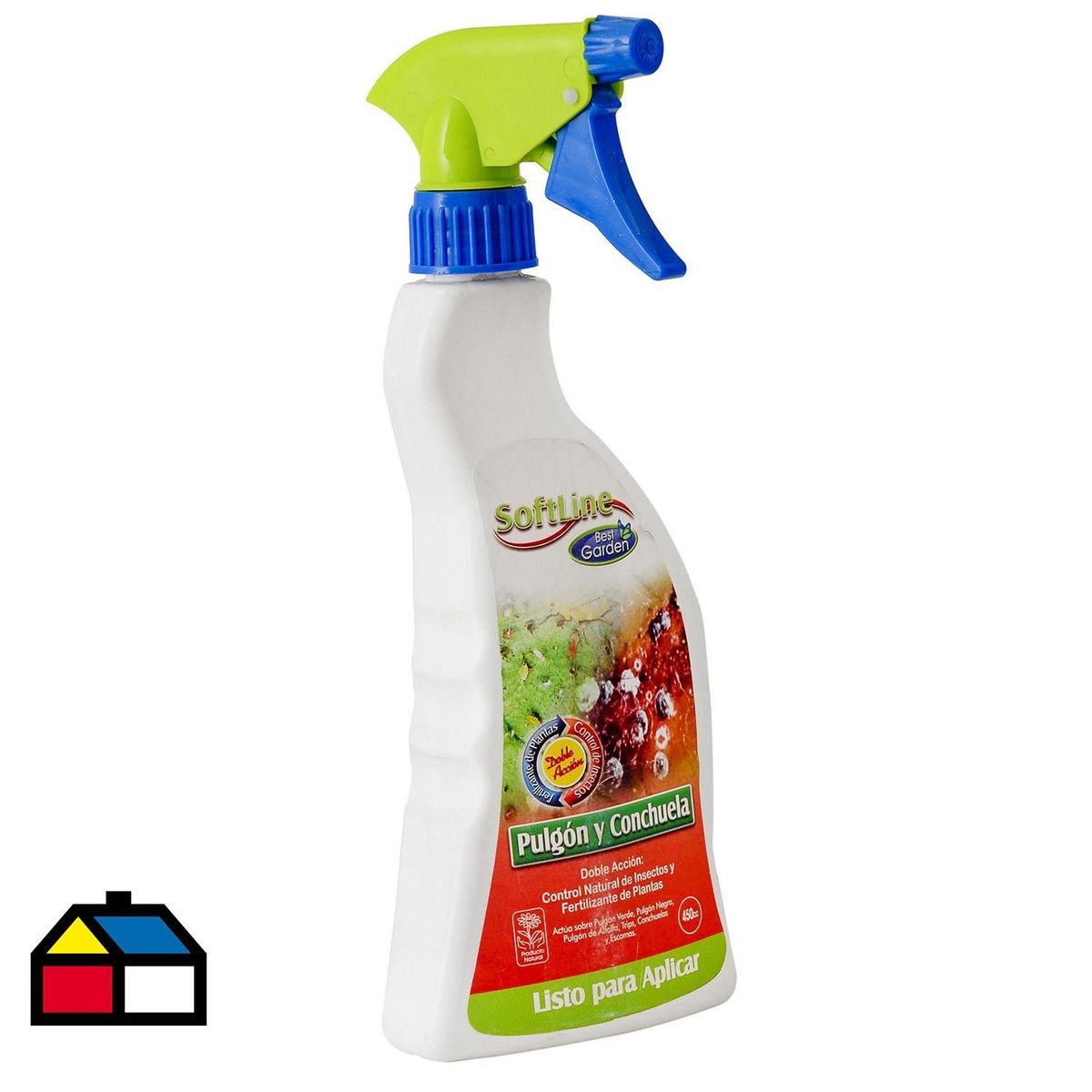 BEST GARDEN - Controlador natural para pulgones y conchuelas 450 ml spray