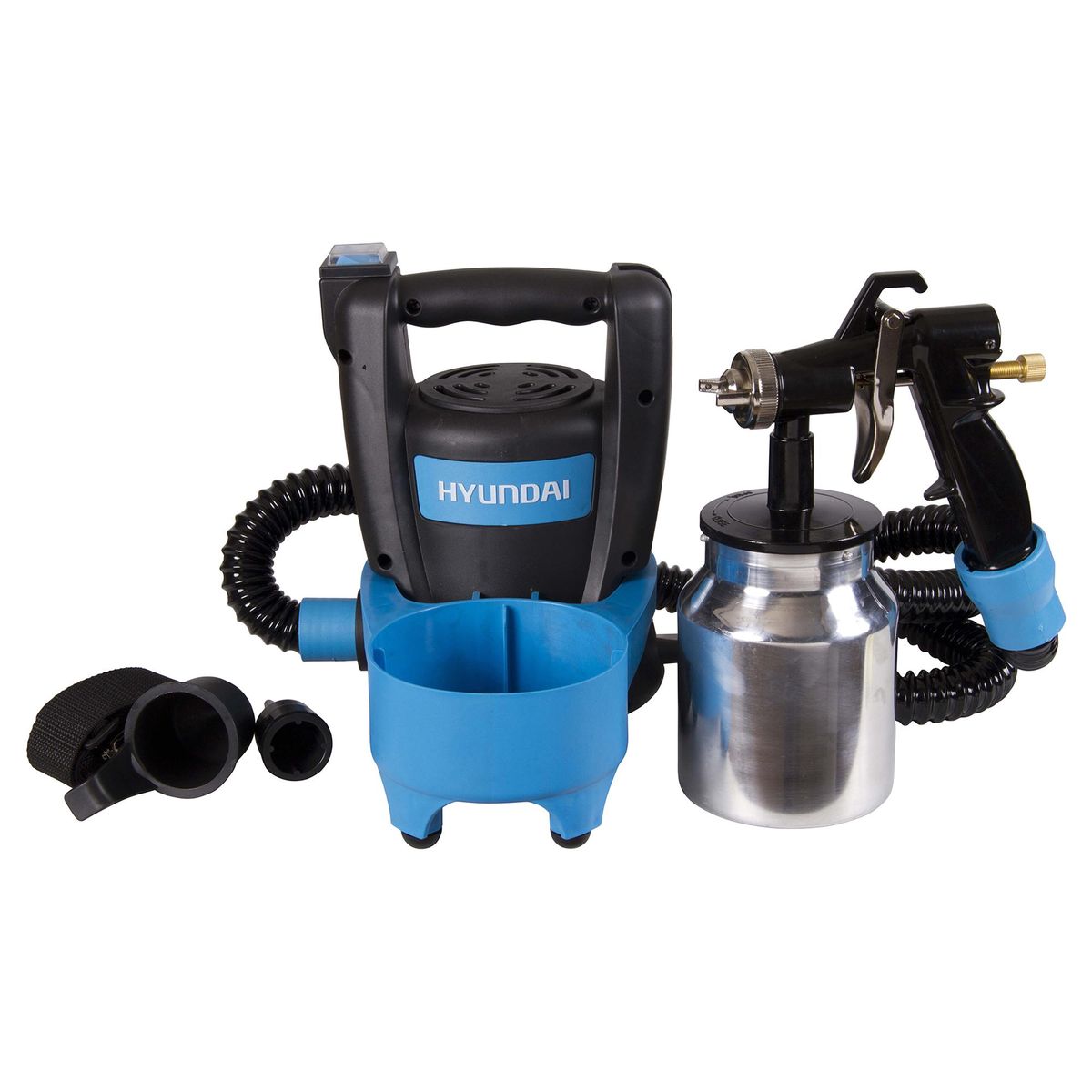 HYUNDAI - Pistola para Pintar Eléctrica Hyundai 500w 1 Litro Presión 0.2 Bar