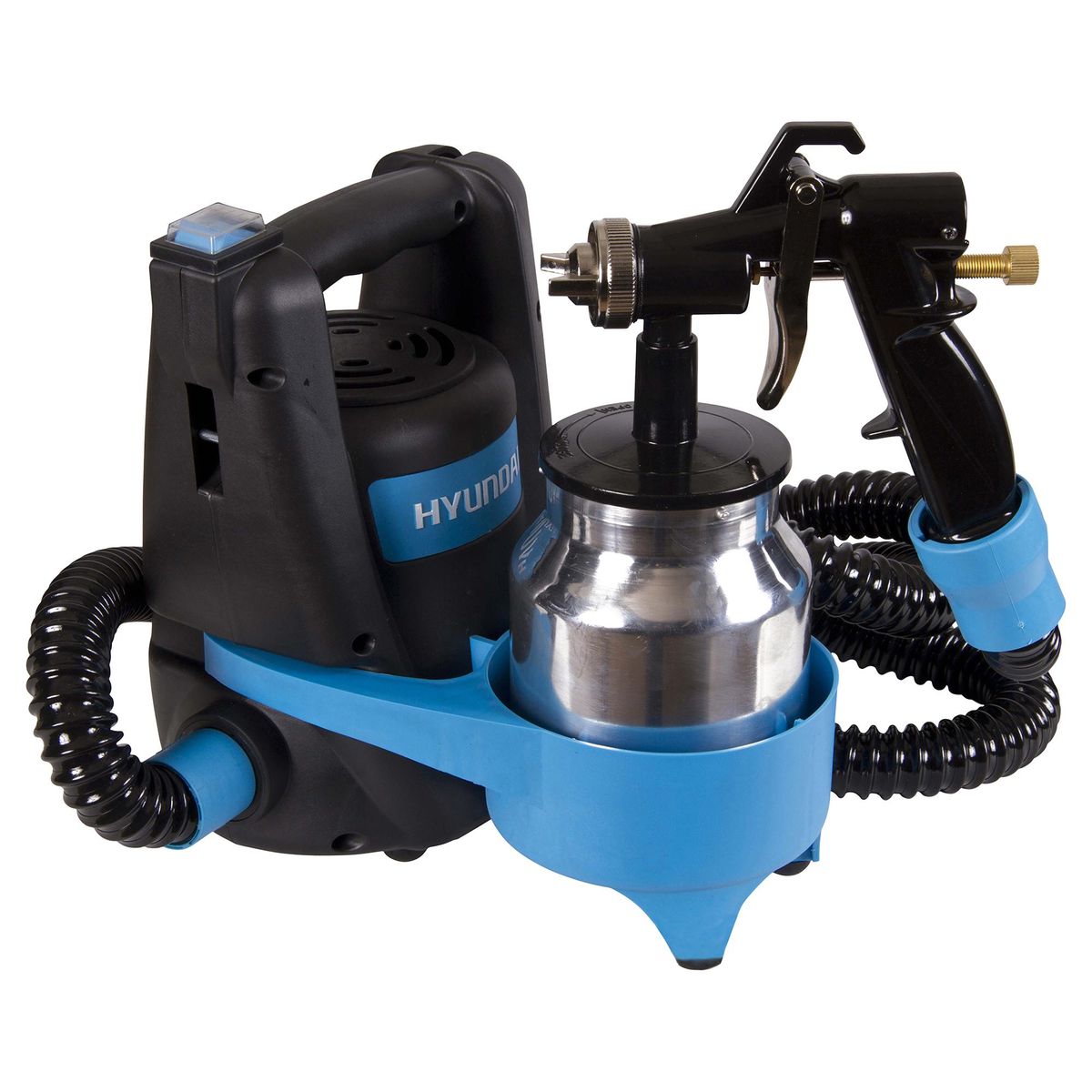 HYUNDAI - Pistola para Pintar Eléctrica Hyundai 500w 1 Litro Presión 0.2 Bar