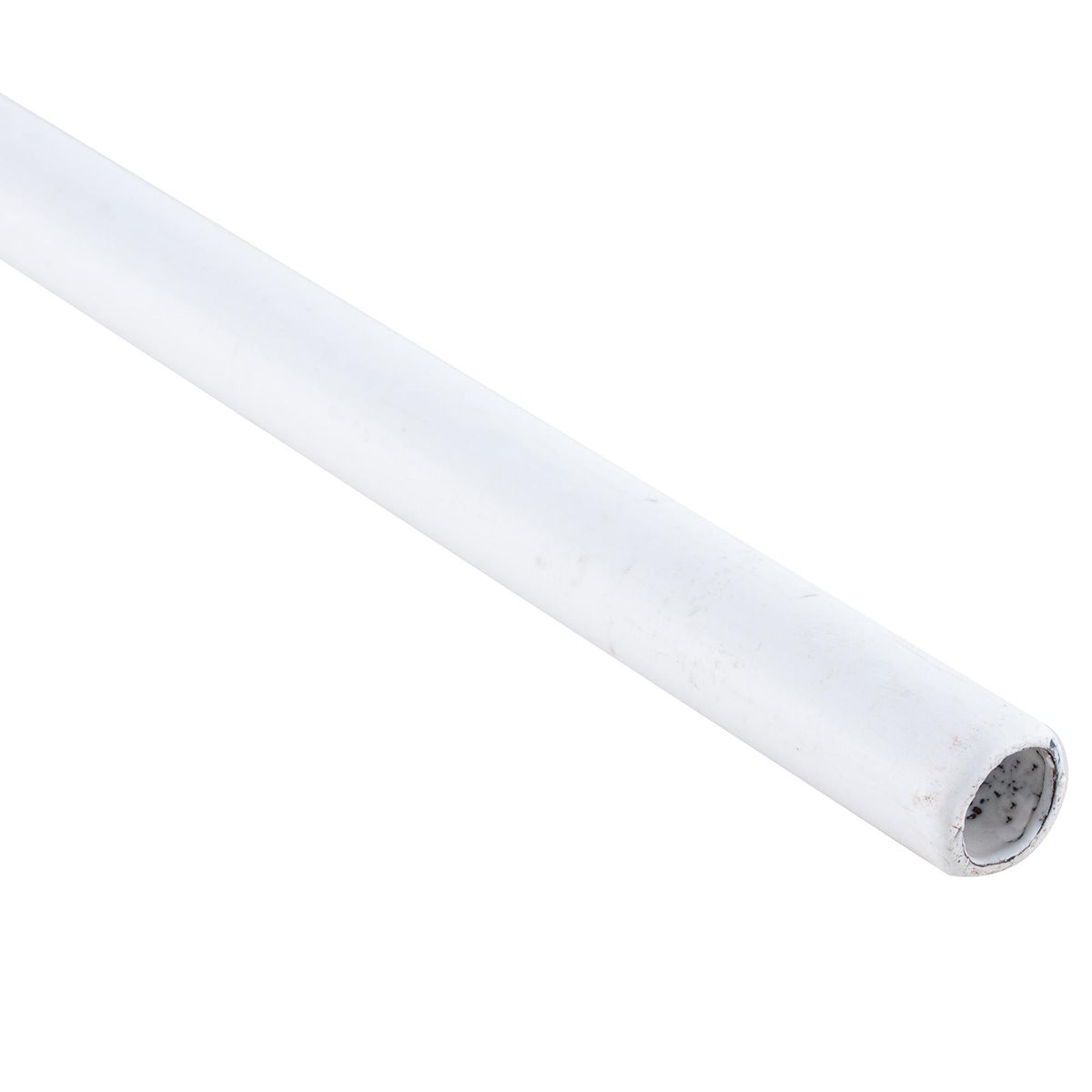 INDEGAL - Barra de cortina 1,2 m metal blanco