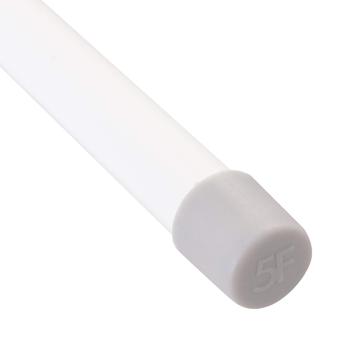 INDEGAL - Barra de cortina 1,8 m metal blanco