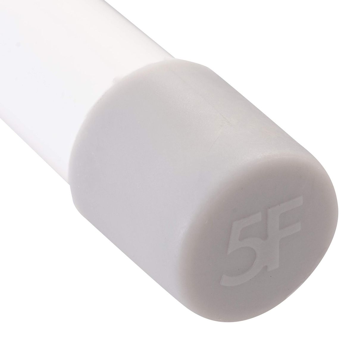 INDEGAL - Barra de cortina 1,8 m metal blanco