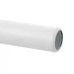 INDEGAL - Barra de cortina 2 m metal blanco