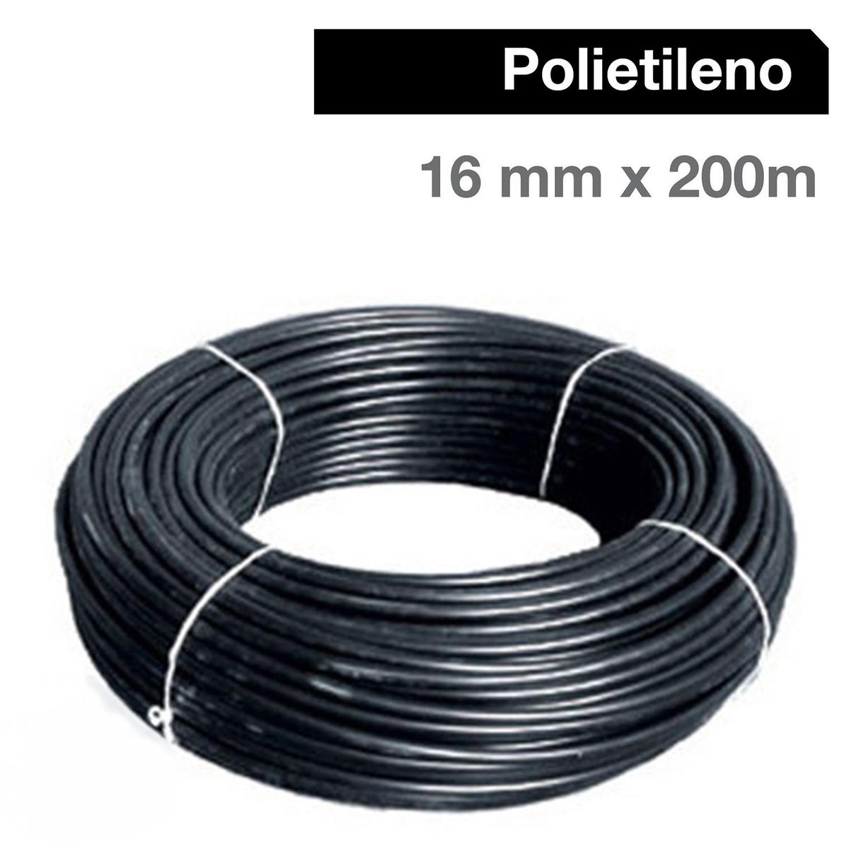 TIGRE - Canñería Lineal Polietileno Agua 16 mmx20 m