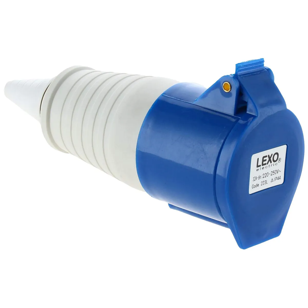 LEXO - Enchufe industrial hembra volante 32 A  2P+T 220V