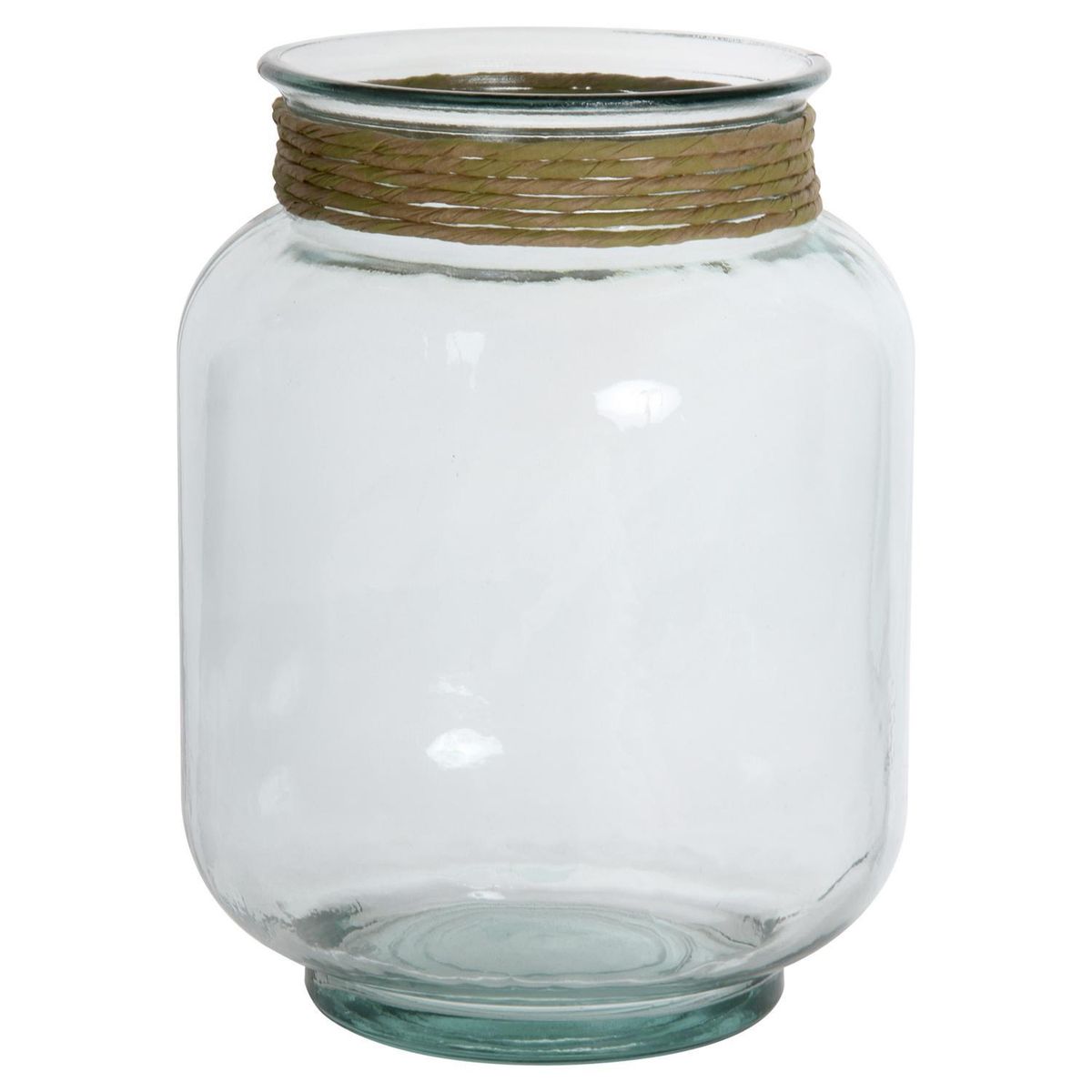 HOMY - Florero 25 cm vidrio transparente