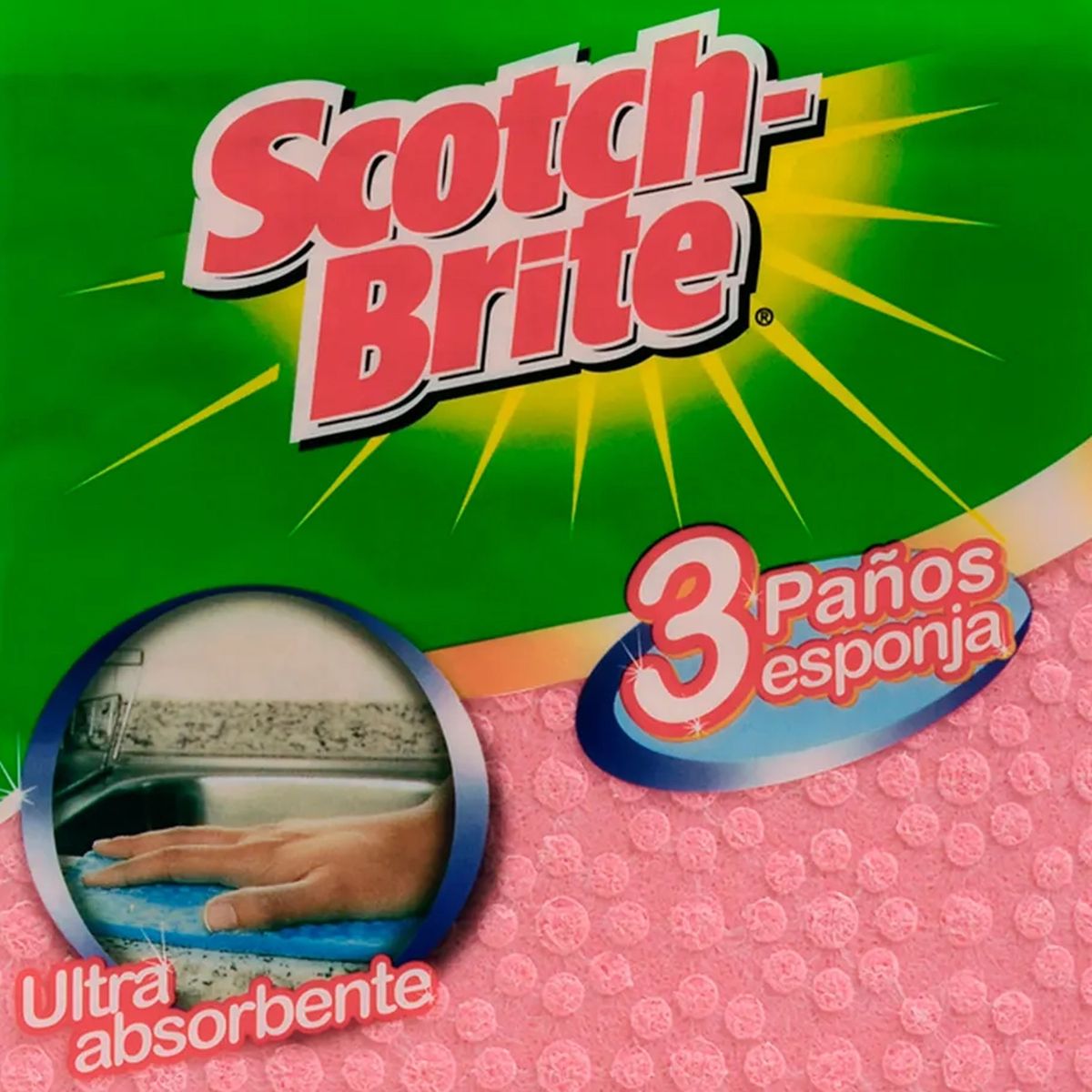 3M - Scotchbrite Pano Multiu 3U 3M