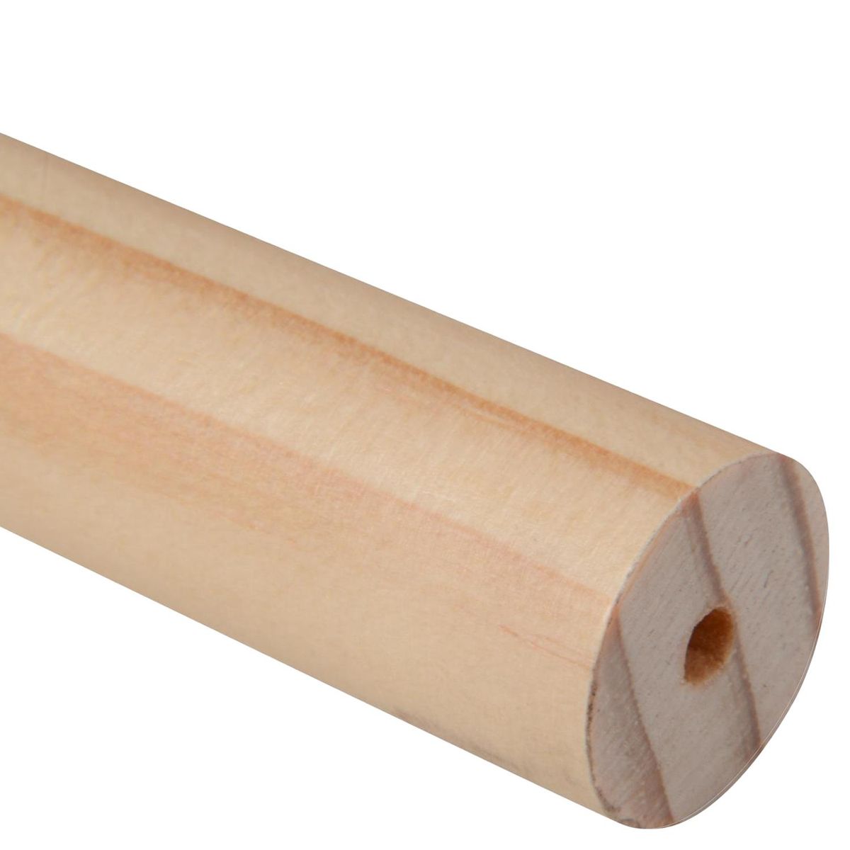 JUST HOME COLLECTION - Barra cortina madera 19 mm 2m café