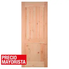 HOLZTEK - Puerta Pino Oregón 2 Paneles