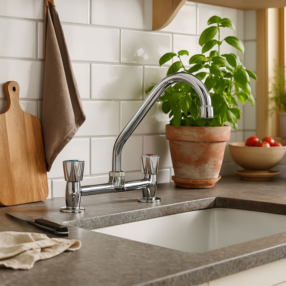 PMB - Combinación para Lavaplatos Arizona Cromado