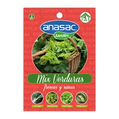ANASAC - Mix Semillas de Verduras 2 gr sachet