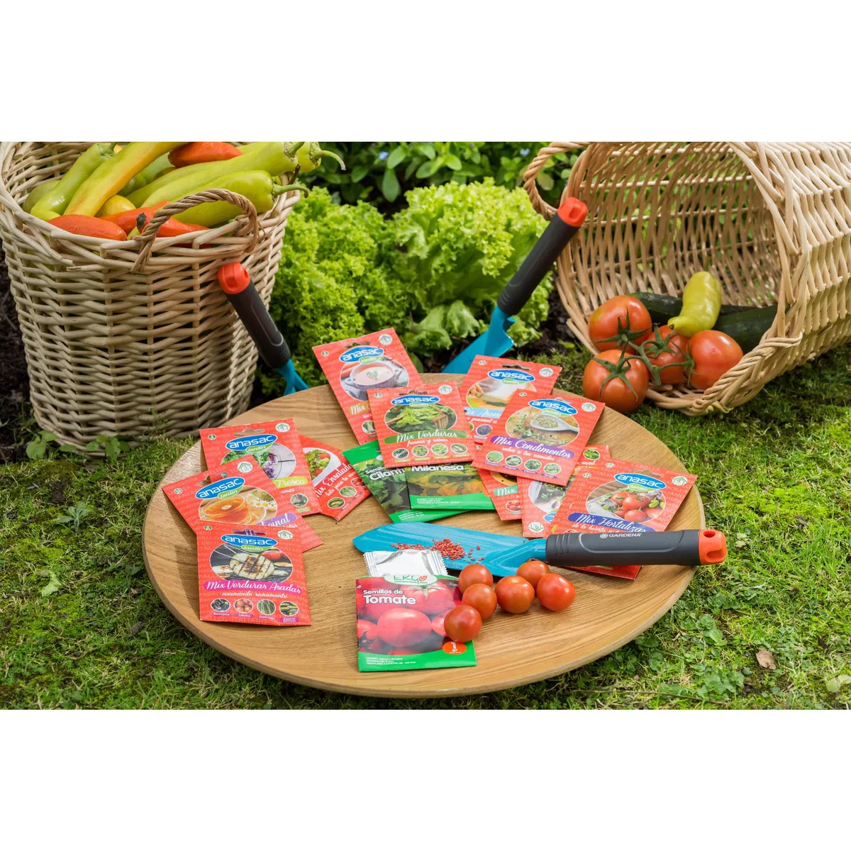ANASAC - Mix Semillas de Verduras 2 gr Sachet