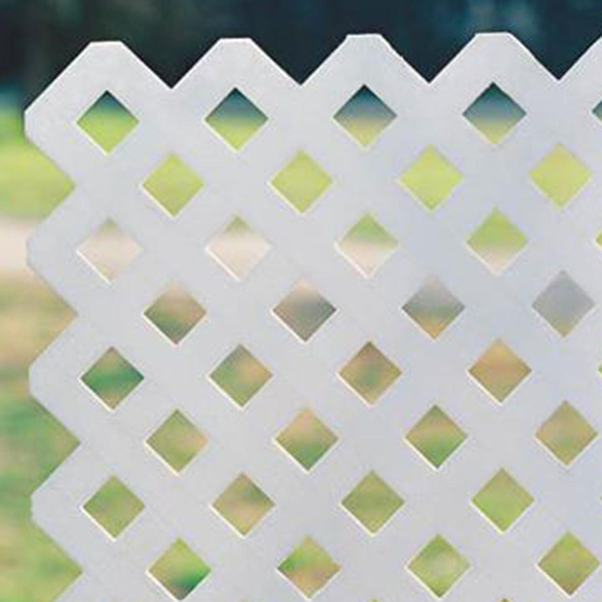 GENERICO - Enrejado PVC 122x244 cm Blanco