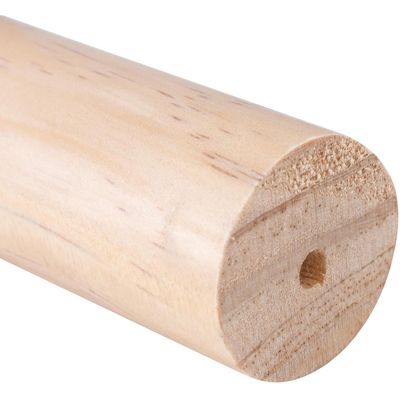 Imagen 2 del producto Barra cortina madera 28 mm 1,5 m café