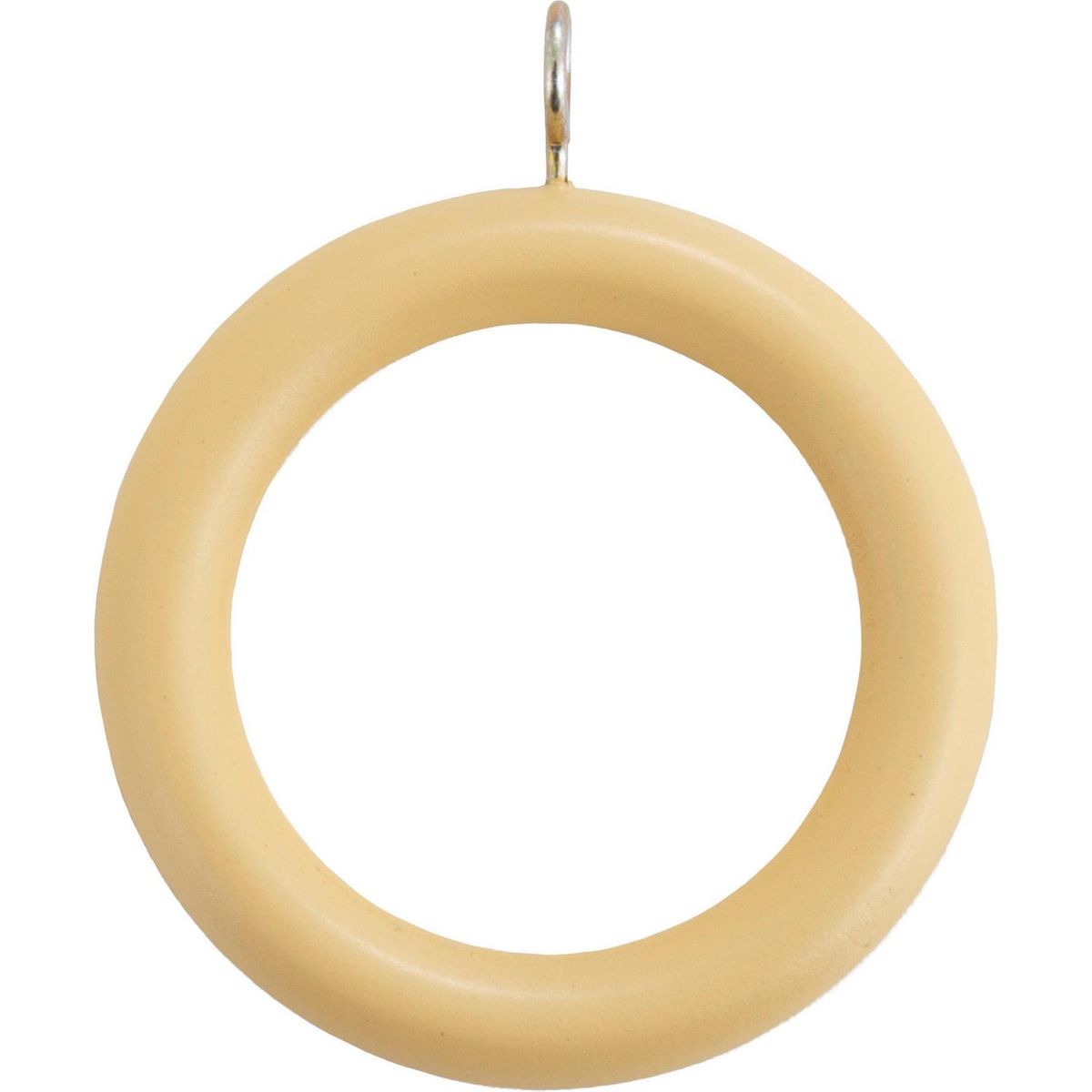 JUST HOME COLLECTION - Set de argollas para cortina 28 mm 10 unidades natural