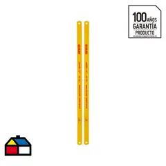 REDLINE - Set de hojas de sierra HSS 12" bimetal 2 unidades