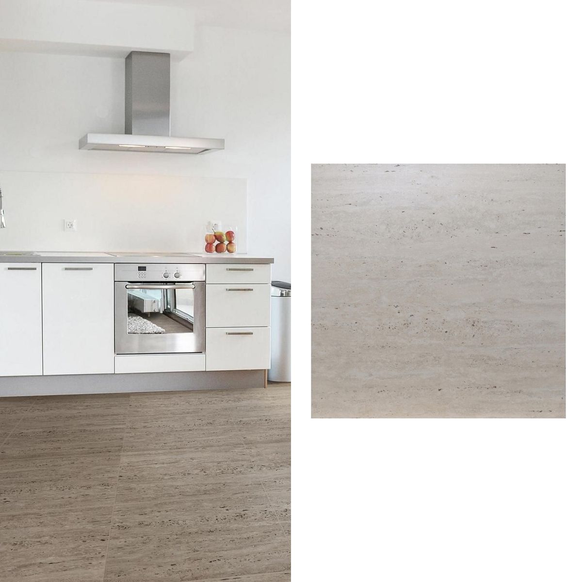 Porcelanato 60x60 cm Travert Arena 1.44 m2, marca KLIPEN - Foto Principal