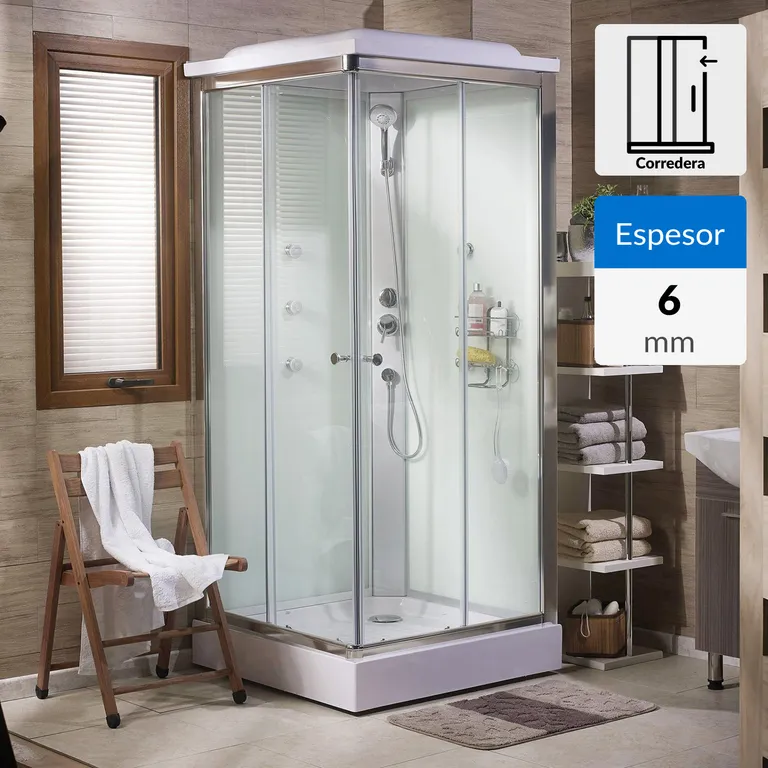 Cabina de ducha 90x90x218 cm