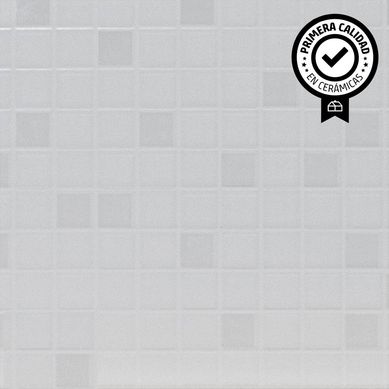 Cermica 20x30 cm Frost Cuadros Blanco 1.5 m2