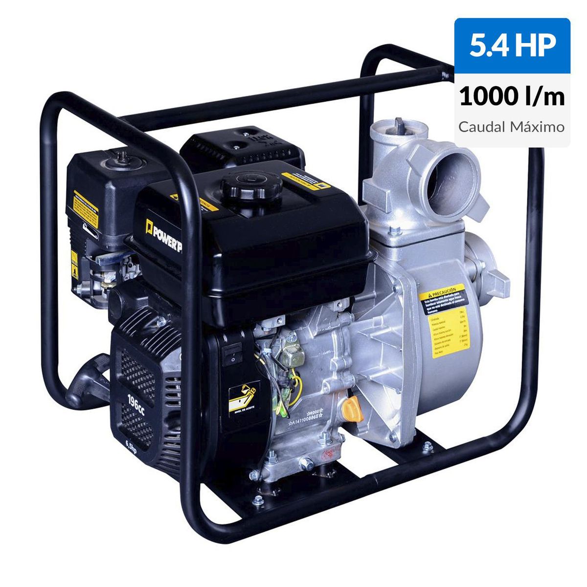 POWER PRO - Motobomba 3" a gasolina 5,4HP