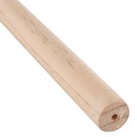 Barra cortina madera 28 mm 2,5 m beige