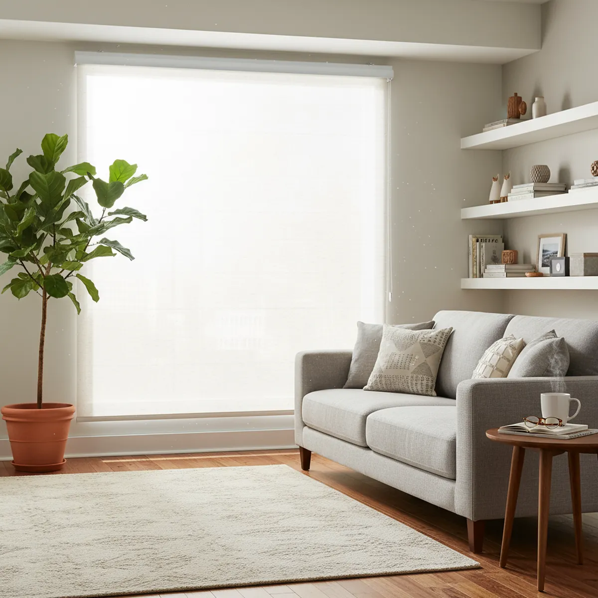 JUST HOME COLLECTION - Cortina Roller Dúo Look Lino