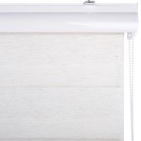 Cortina Roller Dúo Poliéster Beige