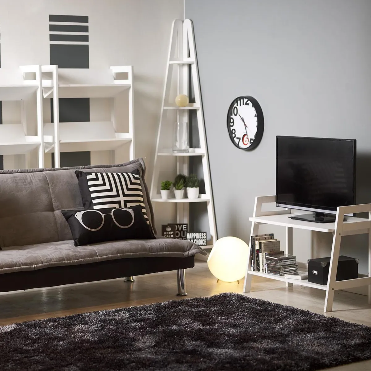 JUST HOME COLLECTION - Estante 5 repisas 180x39x39 cm