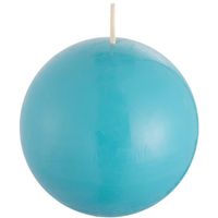Vela decorativa 8 cm turquesa