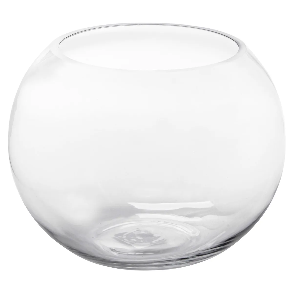 JUST HOME COLLECTION - Florero 19,5x25 cm vidrio transparente