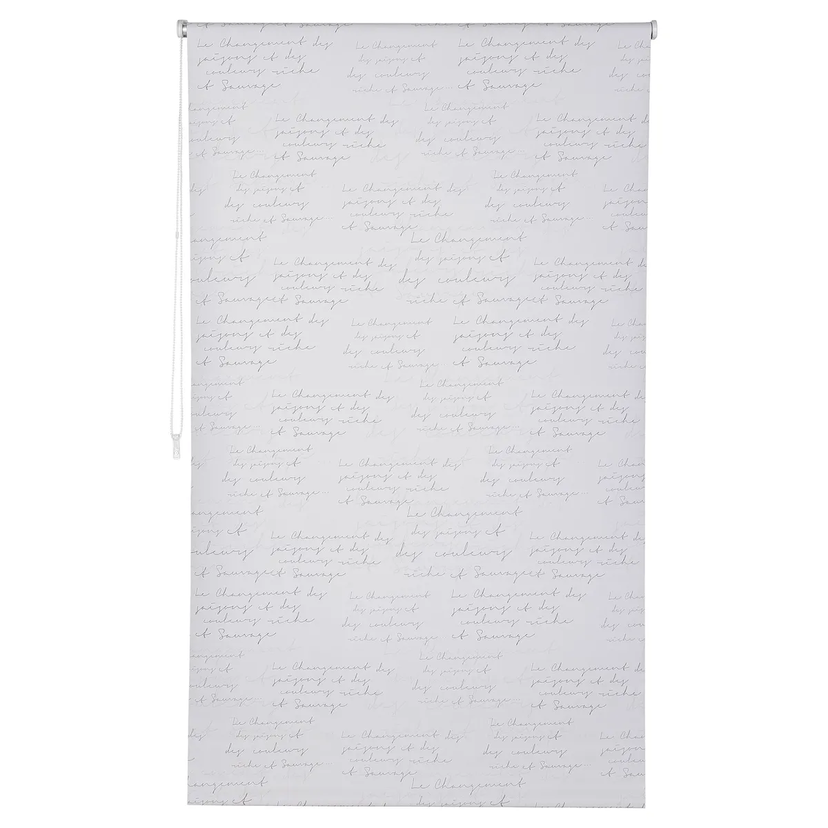 JUST HOME COLLECTION - Cortina Black-Out Letras Blanco