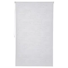 JUST HOME COLLECTION - Cortina Black-Out Letras Blanco
